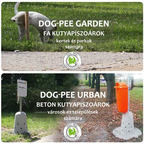 DOG-PEE Garden és Urban kutyapiszoárok